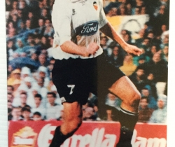 Fotografía del jugador del Valencia CF Sietes, temporada 97/98