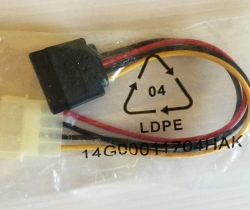 Cable SATA POWER 14G00011704HAK Adaptador alimentación SATA