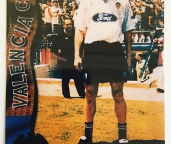 Fotografía del jugador del Valencia CF Karpin, temporada 97/98