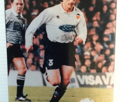 Fotografía del jugador del Valencia CF Otero, temporada 97/98