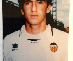 Fotografía del jugador del Valencia CF rostro de José Ignacio, temporada 97/98