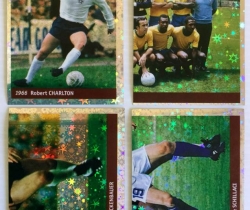 Lote 4 cromos France 98 DS Sticker Collections