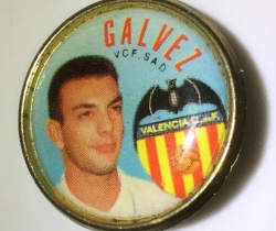 Pin de Galvez del Valencia C.F Temporada 95/96