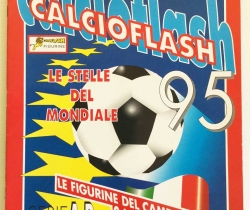Álbum incompleto Calcioflash 95 Serie A,B Mundi Cromo Sport