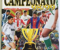 Álbum Super Campeonato 98/99 Panini incompleto