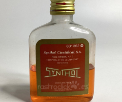 Antigua botella de SYNTHOL 225ml