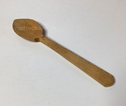 Antigua cucharita de madera 14cm