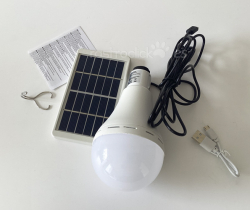 Bombilla LED solar