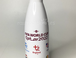 Botella con licencia oficial de la FIFA World Cup Qatar 2022
