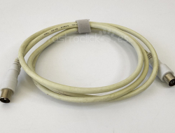 Cable de antena coaxial 1,5 metros macho/hembra