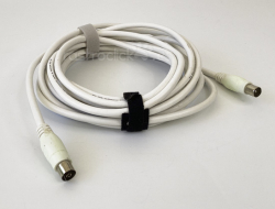 Cable de antena coaxial 5 metros macho/hembra