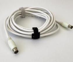 Cable de antena coaxial 5 metros macho/hembra