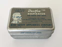 Caja metálica respirador Dustfoe #66 MSA