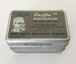 Caja metálica respirador Dustfoe #66 MSA