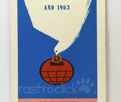 Calendario Caja de Ahorros y Monte de Piedad de Valencia año 1963 – H. FOURNIER