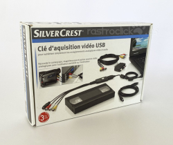 Capturadora digitalizadora de vídeo VHS SilverCrest