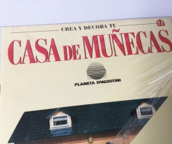 Pared Crea y Decora tu Casa de Muñecas – Planeta de Agostini 1998 – Entrega Nº 51