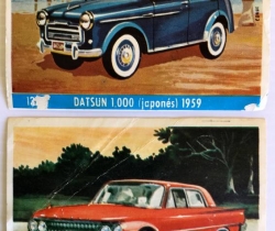 Lote 2 cromos Auto al día Nº174 y 131 Editorial Bruguera