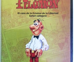 Idioma: Español. DVD Mortadelo y Filemón – El caso de la estatua de la Libertad – Safari callejero – Nuevo con precinto