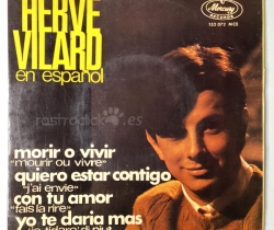 Disco de vinilo 45rpm Herve Vilard en español – Mercury Records 1966