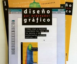 Lote 3 fascículos Diseño Gráfico por ordenador – Salvat Multimedia 1998