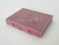 Estuche o caja de plástico para almacenar diapositivas