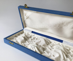 Estuche vacío para cubiertos de la joyería Regente de Almería