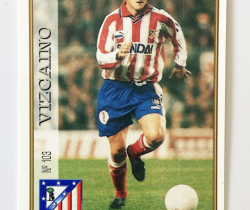 Las Fichas de la Liga 97-98 Mundicromo Vizcaino Club Atlético de Madrid