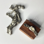 Figura de Goofy Walt Disney – Peltro cesellato a mano