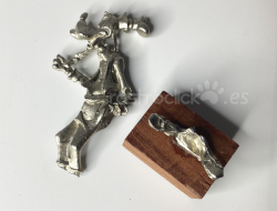 Figura de Goofy Walt Disney – Peltro cesellato a mano