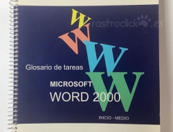 Glosario de tareas Microsoft Word 2000 KAMS sistemas
