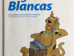 Guía Telefónica – Páginas Blancas – Castellón – 2010 – Nuevo precintado – Scooby Doo