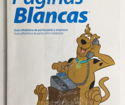 Guía Telefónica – Páginas Blancas – Castellón – 2010 – Nuevo precintado – Scooby Doo
