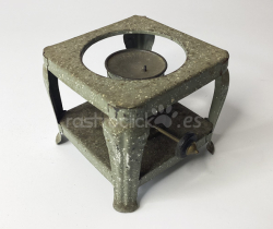 Hornillo calentador de vela calienta tazas años 30