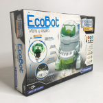 Juguete de ciencia y juego EcoBot vibra y aspira Clementoni
