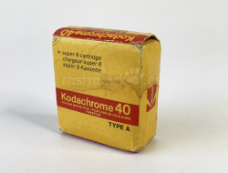 Cartucho de película Kodachrome 40 Type A super 8