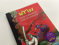 Libro Bat Pat 15 – Nunca bromees con un samurái – Editorial Montena