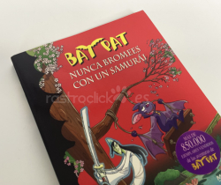 Libro Bat Pat 15 – Nunca bromees con un samurái – Editorial Montena