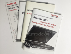 Manual portátil TOSHIBA Satellite A300/A300D