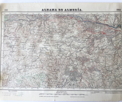 Mapa Alhama de Almería Escala 50.000