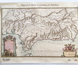 Mapa de los Reinos de Granada y de Andalucía – El País