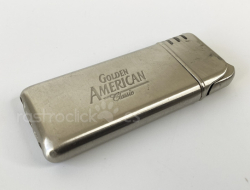 Mechero metálico Golden American Classic V3I