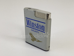 Mechero metálico Winston Lights