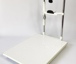 Mentonero oftalmológico con base de mesa – Fotografía de Iris / Optometría