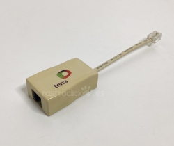 Microfiltro para línea de teléfono ADSL con logotipo de Terra