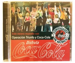 CD de música de Operación Triunfo y Coca-Cola Verano 2002