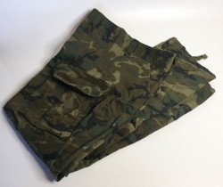 Pantalón uniforme de instrucción y campaña mimetizado (camal roto) años 90