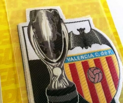 Parche de tela termoadhesivo Valencia CF Copa Champions