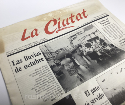 Periódico La Ciutat de Valencia nº 63 octubre de 1986