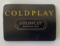 Pin insignia de Coldplay